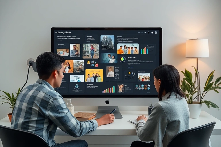 Conceitos visuais relacionados a Estratégias de marketing digital usando vídeos curtos: O que funcionou em 2025