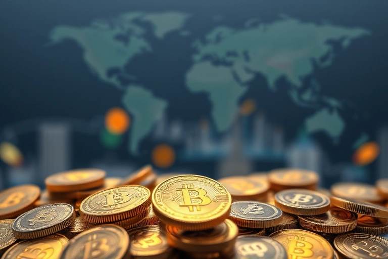 Conceitos visuais relacionados a As 5 criptomoedas que se destacaram após a regulamentação global em 2025