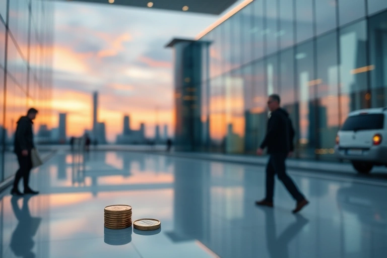 Conceitos visuais relacionados a Como a adoção das criptomoedas por grandes empresas está mudando o mercado em 2025