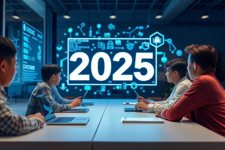 Conceitos visuais relacionados a Benefícios da IA na educação: como a tecnologia está moldando o aprendizado em 2025